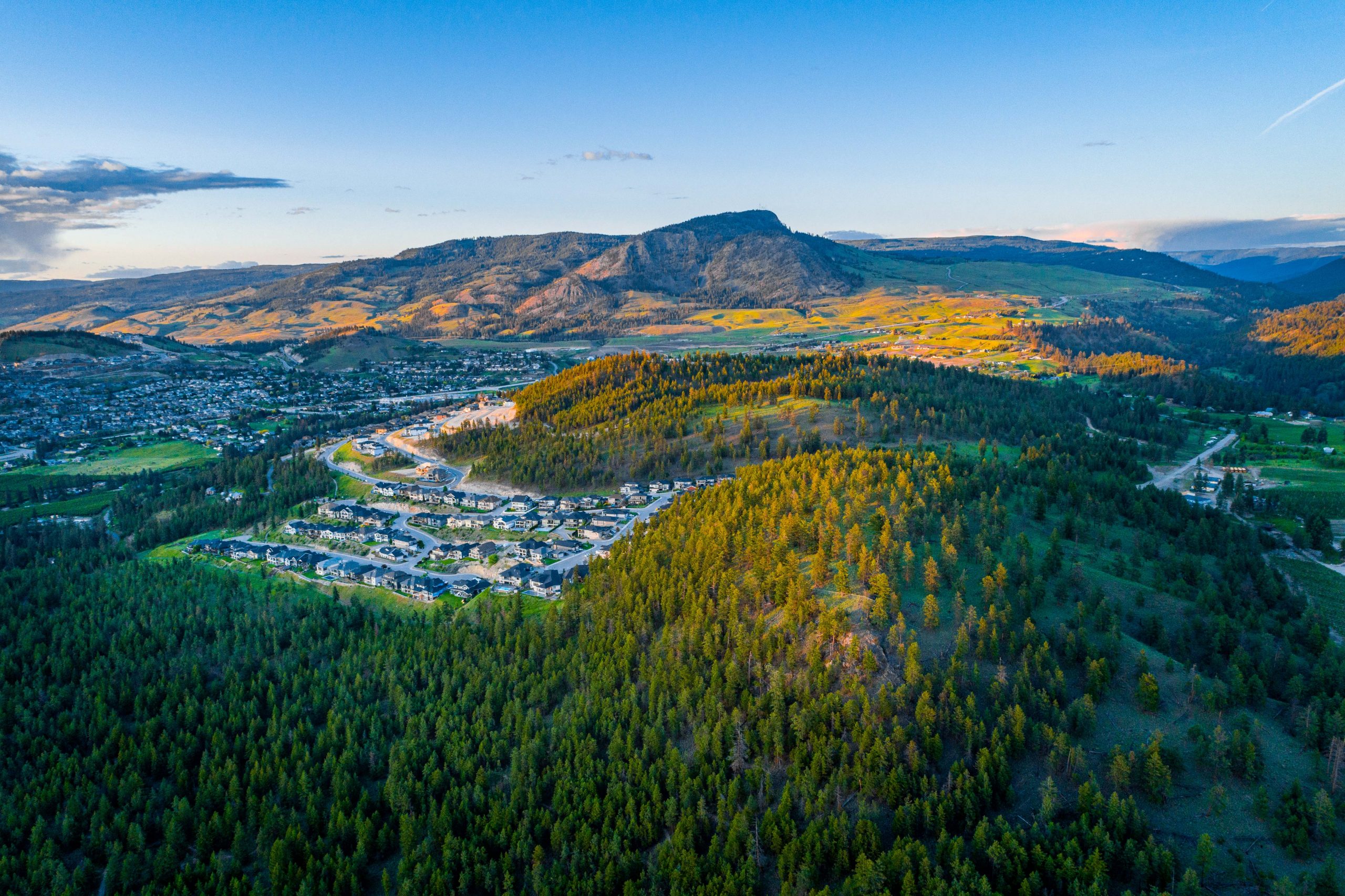 Kirschner Mountain Drone View