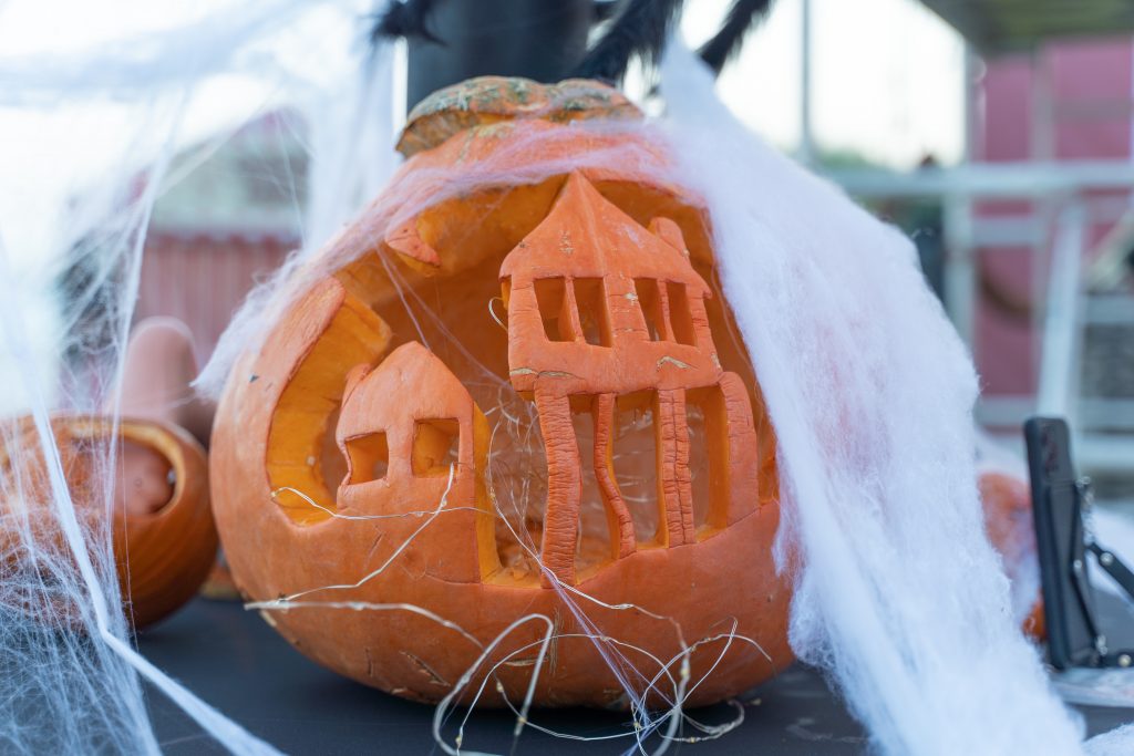 Jack-o-lantern pumpkin for halloween